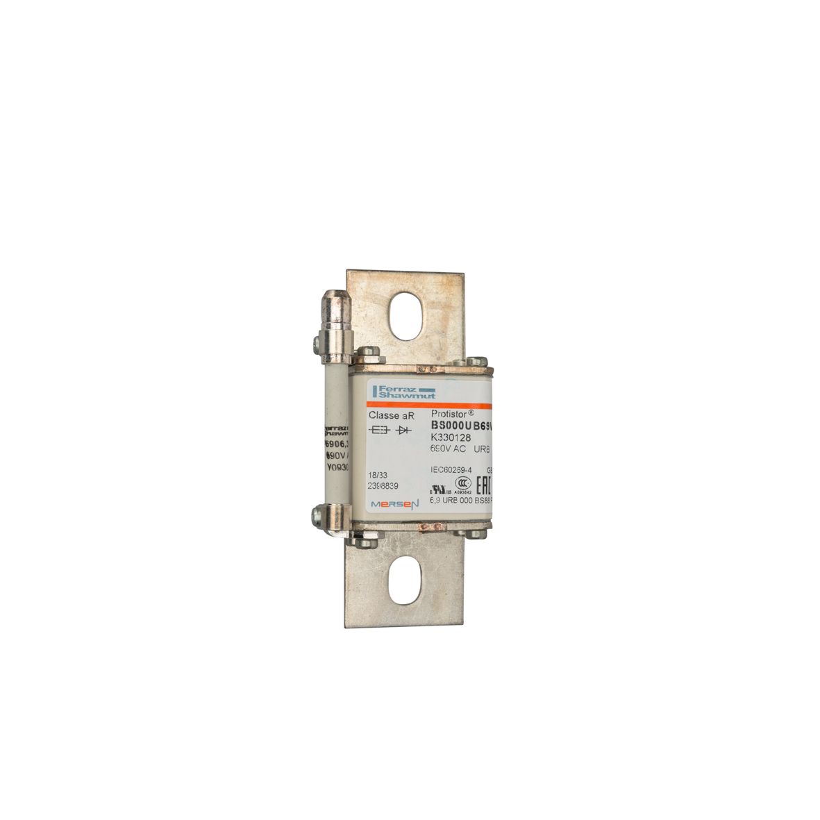 K330128 - Size 000 BS88, horizontal body, with indicatoraR 100 A 690VAC